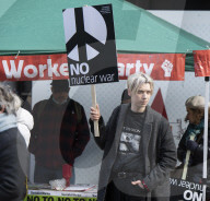 Say No to War protest London