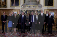Prime Minister Boris Johnson Host Jef Leaders at Chequers