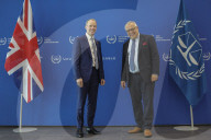 Dominic Raab travels to the International Criminal Court