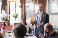 Dominic Raab travels to the International Criminal Court