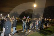 Crowds gather to remember Sarah Everard at Clapham Common vigil