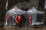 Russia bombs civilian apartment buildings in Kiev