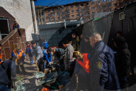 Russia missiles Kiev apartment buildings