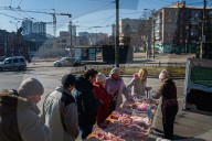 Russia missiles Kiev apartment buildings