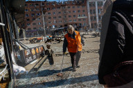 Russia missiles Kiev apartment buildings