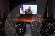NEWS - Ukraine-Krieg: Präsident Volodymyr Zelenskiy spricht via Video in Washington