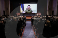 NEWS - Ukraine-Krieg: Präsident Volodymyr Zelenskiy spricht via Video in Washington