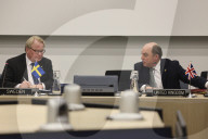 Defence Secretary Ben Wallace at NATO defence ministers' meeting