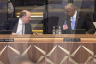 Defence Secretary Ben Wallace at NATO defence ministers' meeting