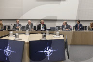 Defence Secretary Ben Wallace at NATO defence ministers' meeting