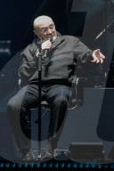Phil Collins and Genesis performing at U Arena in Paris