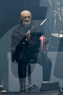 Phil Collins and Genesis performing at U Arena in Paris