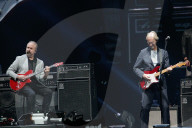 Phil Collins and Genesis performing at U Arena in Paris