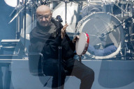 Phil Collins and Genesis performing at U Arena in Paris