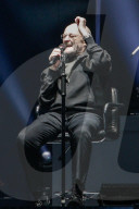 Phil Collins and Genesis performing at U Arena in Paris