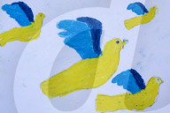 Glory to the heroes!: Ukrainian children’s drawings boost soldiers morale