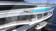 FEATURE -  Gigantische "Gigayacht" mit zwei Hubschrauberlandeplätzen 