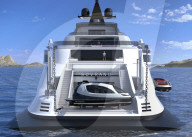 FEATURE -  Gigantische "Gigayacht" mit zwei Hubschrauberlandeplätzen 