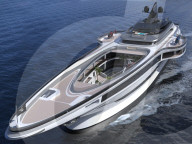 FEATURE -  Gigantische "Gigayacht" mit zwei Hubschrauberlandeplätzen 