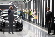 Germany: Opening of Tesla factory in Gruenheide