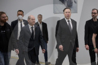 Germany: Opening of Tesla factory in Gruenheide