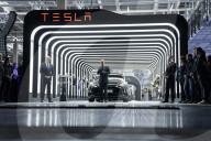 Germany: Opening of Tesla factory in Gruenheide