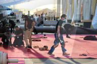 PEOPLE - Oscars: Es ist wieder soweit- Verlegung des roten Teppichs in Los Angeles