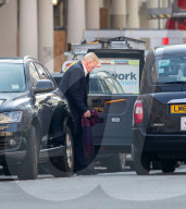 PEOPLE -  Boris Becker besteigt ein Taxi auf den Weg zu seinem Prozess in London 