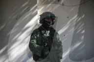 Battle-scarred ghost town bears mute witness to Mexico’s drug wars. The army has reclaimed the village school that became a battlefield but few believe gangs’ bloody reign has ended