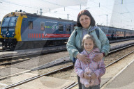 Hands of hope reach out to refugees with desperate tales of Kyiv escape