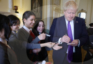Prime Minister Boris meets Children from Millbank Academy