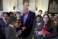 Prime Minister Boris meets Children from Millbank Academy