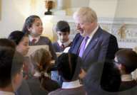 Prime Minister Boris meets Children from Millbank Academy