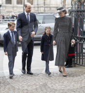 ROYALS - Gedenkgottesdienst für Prinz Philip in der Westminster Abbey