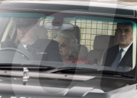Queen Arrives Back At Windsor