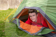 Devon’s ‘boy in the tent’ heads indoors after two-year camp out
Max Woosey, who raised more than £700k for his local hospice, will be spending less time under canvas – to his family’s relief