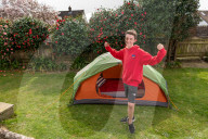 Devon’s ‘boy in the tent’ heads indoors after two-year camp out
Max Woosey, who raised more than £700k for his local hospice, will be spending less time under canvas – to his family’s relief