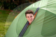 Devon’s ‘boy in the tent’ heads indoors after two-year camp out
Max Woosey, who raised more than £700k for his local hospice, will be spending less time under canvas – to his family’s relief