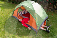 Devon’s ‘boy in the tent’ heads indoors after two-year camp out
Max Woosey, who raised more than £700k for his local hospice, will be spending less time under canvas – to his family’s relief