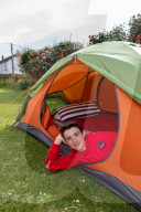 Devon’s ‘boy in the tent’ heads indoors after two-year camp out
Max Woosey, who raised more than £700k for his local hospice, will be spending less time under canvas – to his family’s relief
