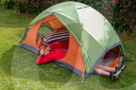Devon’s ‘boy in the tent’ heads indoors after two-year camp out
Max Woosey, who raised more than £700k for his local hospice, will be spending less time under canvas – to his family’s relief