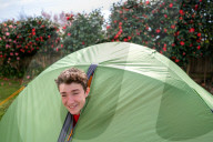 Devon’s ‘boy in the tent’ heads indoors after two-year camp out
Max Woosey, who raised more than £700k for his local hospice, will be spending less time under canvas – to his family’s relief