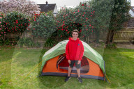Devon’s ‘boy in the tent’ heads indoors after two-year camp out
Max Woosey, who raised more than £700k for his local hospice, will be spending less time under canvas – to his family’s relief