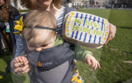 Mothers and babies join protest against UK imprisonment of pregnant women. Two babies have died in women’s prisons in UK in past three years, when mothers gave birth without medical assistance.