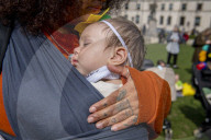Mothers and babies join protest against UK imprisonment of pregnant women. Two babies have died in women’s prisons in UK in past three years, when mothers gave birth without medical assistance.