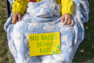 Mothers and babies join protest against UK imprisonment of pregnant women. Two babies have died in women’s prisons in UK in past three years, when mothers gave birth without medical assistance.