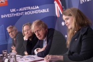 Prime Minister Boris Johnson hosts Australia Roundtable
