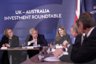 Prime Minister Boris Johnson hosts Australia Roundtable