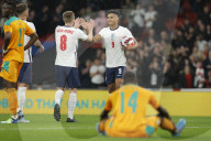 England v Ivory Coast international friendly football match