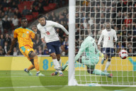 England v Ivory Coast international friendly football match